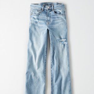 American Eagle WIDE LEG JEAN size 10 Long